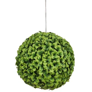 Mākslīgās zāles efekta topiāras bumbiņas