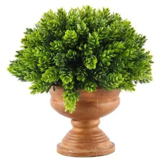 Mini podos mākslīgā zāle podos mākslīgie Ziemassvētku koki