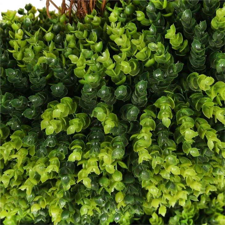 Large Artificial Boxwood Spiral Tree Decoration